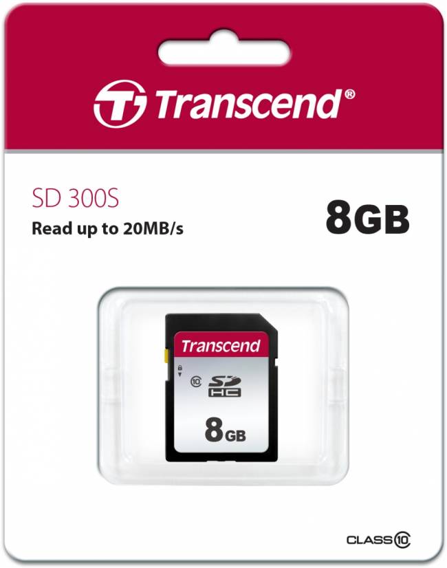 Карта памяти Transcend SDHC 300S — для бизнеса и офиса Карта памяти Transcend SDHC 300S — для бизнеса и офиса