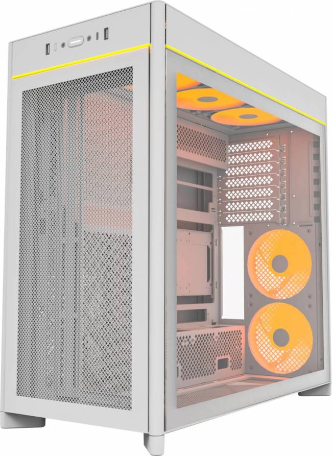 Корпус Montech HS01 PRO WHITE — для бизнеса и офиса Корпус Montech HS01 PRO WHITE — для бизнеса и офиса