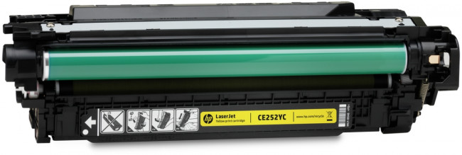 Тонер-картридж HP 504Y Yellow LaserJet Contract Toner Cartridge (CE252YC) — для бизнеса и офиса