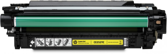 Тонер-картридж HP 504Y Yellow LaserJet Contract Toner Cartridge (CE252YC) — для бизнеса и офиса