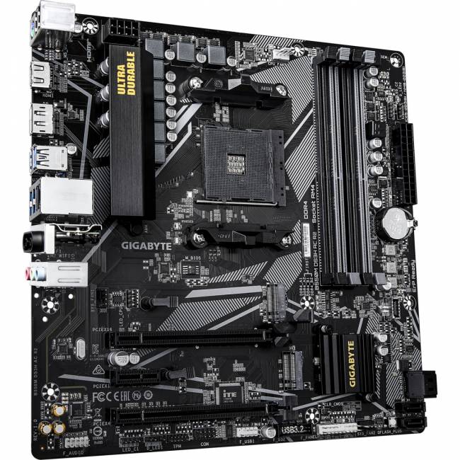 Материнская плата Gigabyte B550M DS3H AC R2 — для бизнеса и офиса Материнская плата Gigabyte B550M DS3H AC R2 — для бизнеса и офиса
