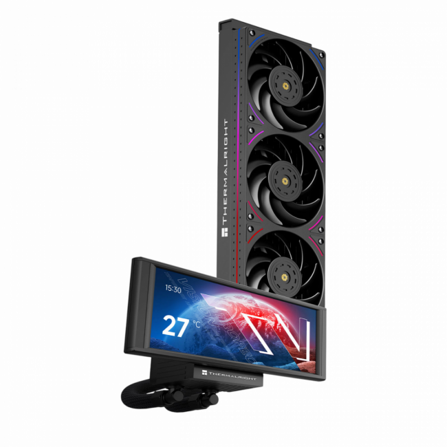 Водяное охлаждение для процессора Thermalright Trofeo Vision 360 Black — для бизнеса и офиса Водяное охлаждение для процессора Thermalright Trofeo Vision 360 Black — для бизнеса и офиса