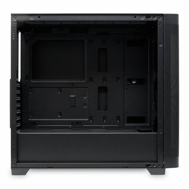 Корпус без блока питания HSPD M740-TGBK — для бизнеса и офиса Корпус без блока питания HSPD M740-TGBK — для бизнеса и офиса