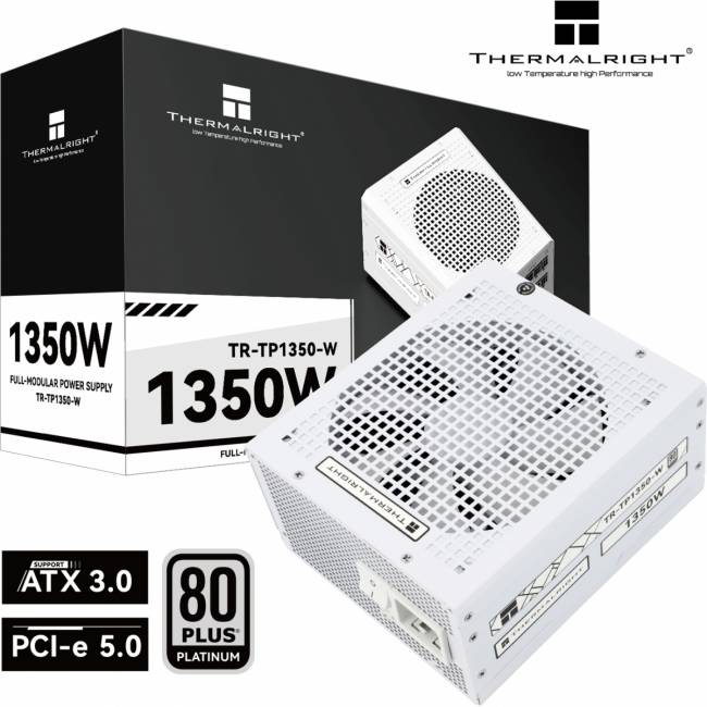 Блок питания 1350W Thermalright TR-TP 1350-W — для бизнеса и офиса Блок питания 1350W Thermalright TR-TP 1350-W — для бизнеса и офиса