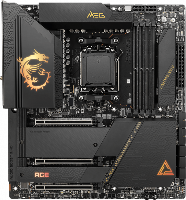 Материнская плата MSI MEG X670E ACE — для бизнеса и офиса Материнская плата MSI MEG X670E ACE — для бизнеса и офиса