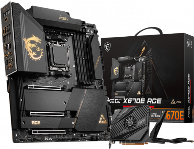 Материнская плата MSI MEG X670E ACE — для бизнеса и офиса Материнская плата MSI MEG X670E ACE — для бизнеса и офиса