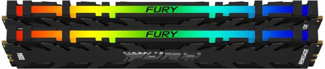Память оперативная Kingston FURY Renegade RGB KF446C19RBAK2/16 — для бизнеса и офиса Память оперативная Kingston FURY Renegade RGB KF446C19RBAK2/16 — для бизнеса и офиса