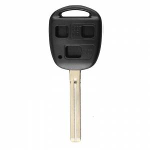 Корпус ключа TOYOTA 3 кнопки TOYO-18 TOY40, с лого