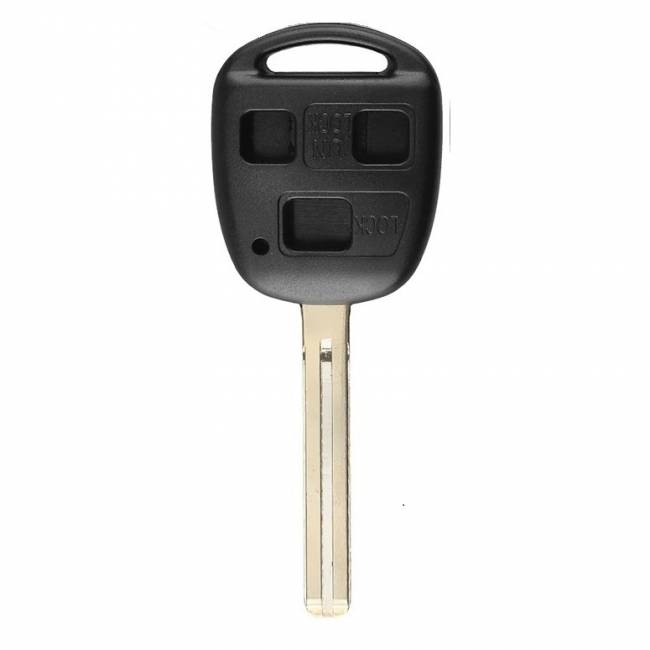 Корпус ключа TOYOTA 3 кнопки TOYO-18 TOY40, с лого — для бизнеса и офиса Корпус ключа TOYOTA 3 кнопки TOYO-18 TOY40, с лого — для бизнеса и офиса