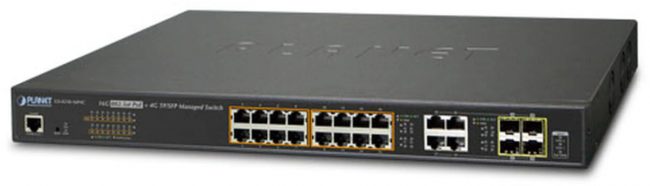 коммутатор Planet GS-4210-16P4C — для бизнеса и офиса коммутатор Planet GS-4210-16P4C — для бизнеса и офиса