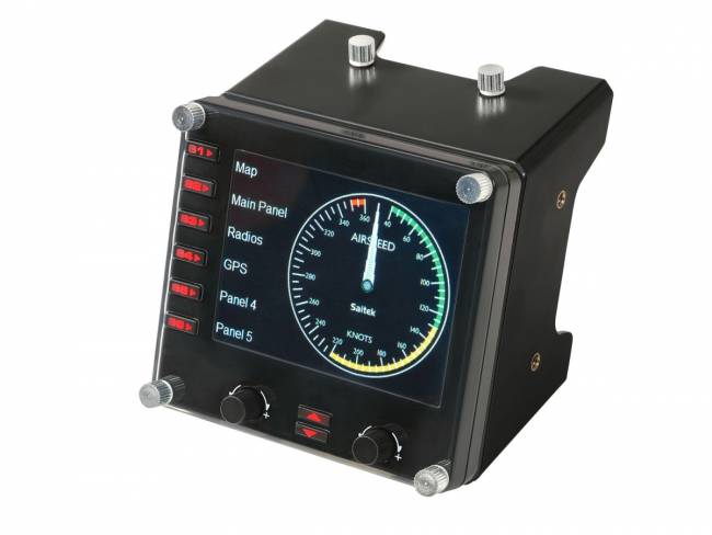 приборная панель с ЖК-дисплеем для авиасимуляторов Logitech G Flight Instrument Panel — для бизнеса и офиса приборная панель с ЖК-дисплеем для авиасимуляторов Logitech G Flight Instrument Panel — для бизнеса и офиса