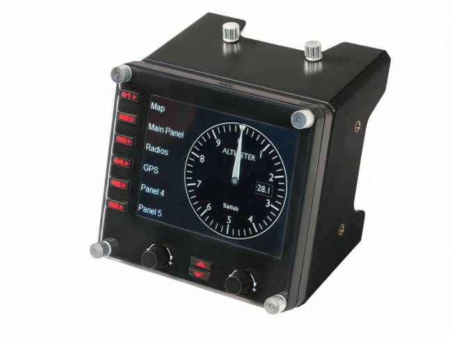 приборная панель с ЖК-дисплеем для авиасимуляторов Logitech G Flight Instrument Panel — для бизнеса и офиса приборная панель с ЖК-дисплеем для авиасимуляторов Logitech G Flight Instrument Panel — для бизнеса и офиса