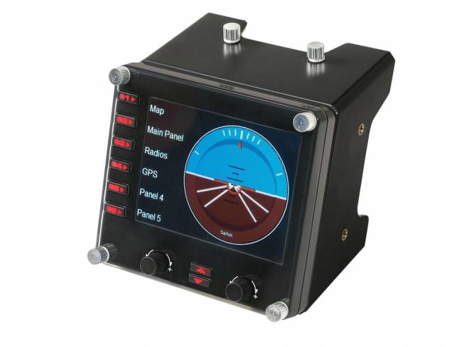 приборная панель с ЖК-дисплеем для авиасимуляторов Logitech G Flight Instrument Panel — для бизнеса и офиса приборная панель с ЖК-дисплеем для авиасимуляторов Logitech G Flight Instrument Panel — для бизнеса и офиса