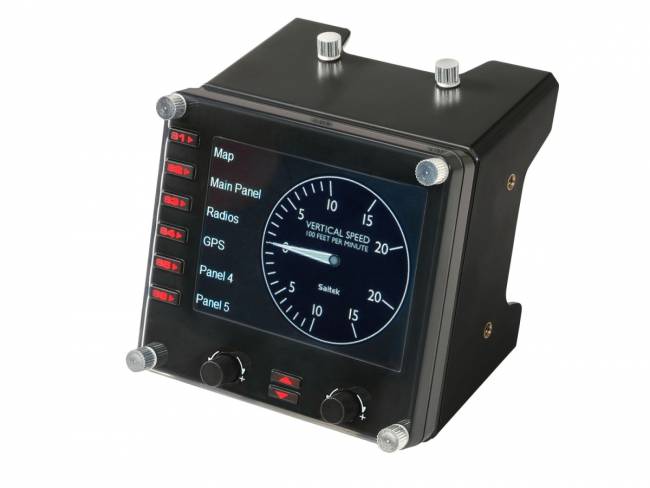приборная панель с ЖК-дисплеем для авиасимуляторов Logitech G Flight Instrument Panel — для бизнеса и офиса приборная панель с ЖК-дисплеем для авиасимуляторов Logitech G Flight Instrument Panel — для бизнеса и офиса