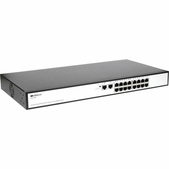 Коммутатор Origo OS1218P/190W/A1A — для бизнеса и офиса