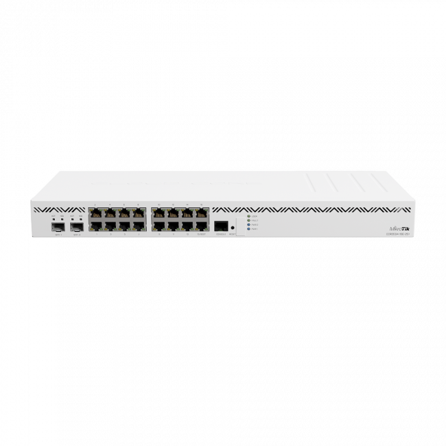 Маршрутизатор Mikrotik CCR2004-16G-2S+ — для бизнеса и офиса