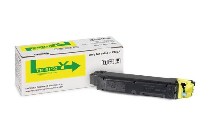 Тонер-картридж TK-5150Y Kyocera P6035cdn/M6x35cidn, 10К (O) жёлтый 1T02NSANL0 — для бизнеса и офиса Тонер-картридж TK-5150Y Kyocera P6035cdn/M6x35cidn, 10К (O) жёлтый 1T02NSANL0 — для бизнеса и офиса