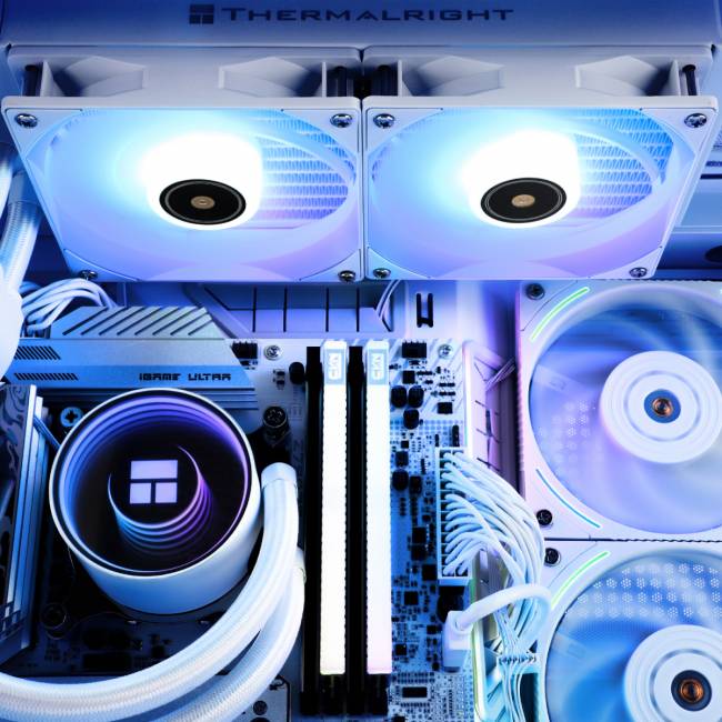 Водяное охлаждение для процессора Thermalright F-NOTTE-240-WH-ARGB- — для бизнеса и офиса Водяное охлаждение для процессора Thermalright F-NOTTE-240-WH-ARGB- — для бизнеса и офиса