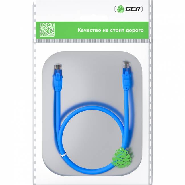 GCR Патч-корд прямой 0.75m UTP кат.6, синий, 24 AWG, ethernet high speed, RJ45, T568B, GCR-52399 Greenconnect GCR-52399 — для бизнеса и офиса GCR Патч-корд прямой 0.75m UTP кат.6, синий, 24 AWG, ethernet high speed, RJ45, T568B, GCR-52399 Greenconnect GCR-52399 — для бизнеса и офиса