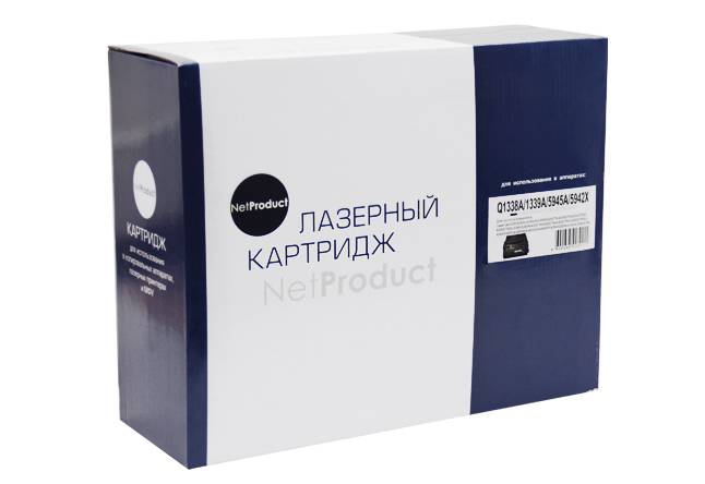 Картридж NetProduct (N-Q1338/5942/5945/1339) для HP LJ 4200/4300/4250/4350/4345, Унив, 20K — для бизнеса и офиса Картридж NetProduct (N-Q1338/5942/5945/1339) для HP LJ 4200/4300/4250/4350/4345, Унив, 20K — для бизнеса и офиса