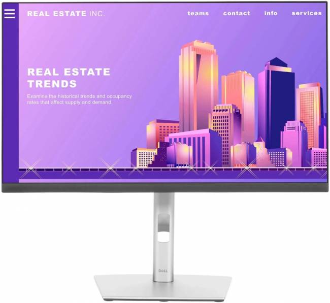 Монитор Dell P2422H 23,8" — для бизнеса и офиса Монитор Dell P2422H 23,8" — для бизнеса и офиса