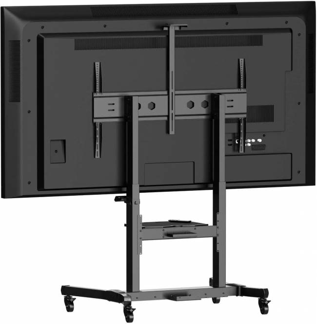 Мобильная стойка МОТОРИЗОВАННАЯ ONKRON на 1 ТВ ONKRON TS1991 eLift BLACK — для бизнеса и офиса Мобильная стойка МОТОРИЗОВАННАЯ ONKRON на 1 ТВ ONKRON TS1991 eLift BLACK — для бизнеса и офиса