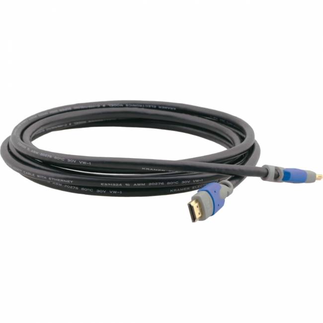 Кабель HDMI-HDMI  (Вилка - Вилка), 0,9 м [97-01114003] Kramer C-HM/HM/PRO-3 — для бизнеса и офиса