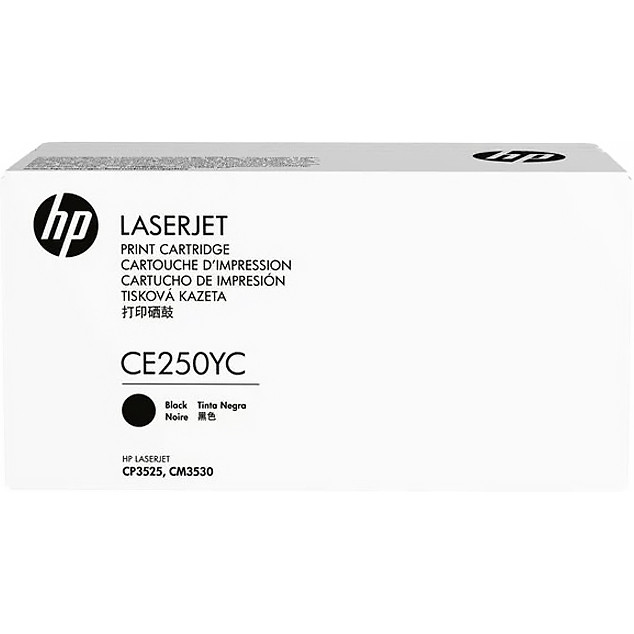 Тонер-картридж HP 504Y Black Contract Original LaserJet Toner Cartridge (CE250YC) — для бизнеса и офиса
