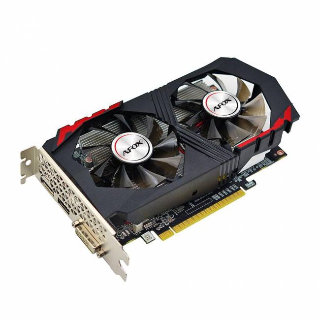 Видеокарта AFOX CORPORATION AF1050TI-4096D5H2-V6 — для бизнеса и офиса Видеокарта AFOX CORPORATION AF1050TI-4096D5H2-V6 — для бизнеса и офиса