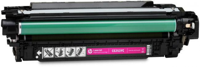 Тонер-картридж HP 504Y Magenta LaserJet Contract Toner Cartridge (CE253YC) — для бизнеса и офиса