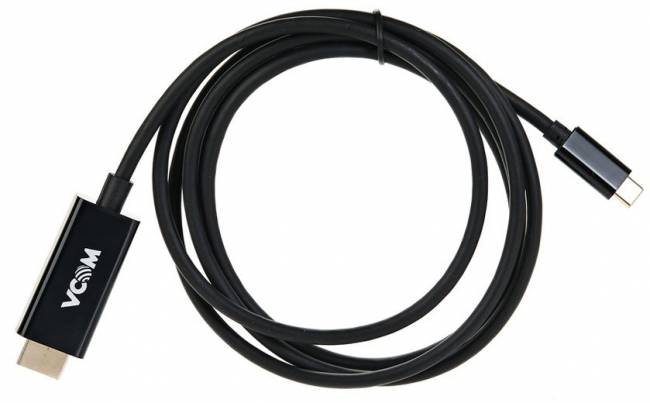 Кабель-адаптер USB 3.1 Type-Cm --> HDMI A(m) 3840x2160@30Hz, 1m VCOM <CU423C> Telecom USB 3.1 Type-CM --> HDMI A(m) — для бизнеса и офиса Кабель-адаптер USB 3.1 Type-Cm --> HDMI A(m) 3840x2160@30Hz, 1m VCOM <CU423C> Telecom USB 3.1 Type-CM --> HDMI A(m) — для бизнеса и офиса