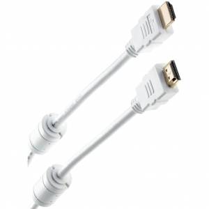 Кабель HDMI 19M/M ver 2.0, 1.8М, белый  Aopen/Qust <ACG711DW-1.8M> Кабель AOpen/Qust HDMI (m)/HDMI (m) - 1.8 м (ACG711DW-1.8M)