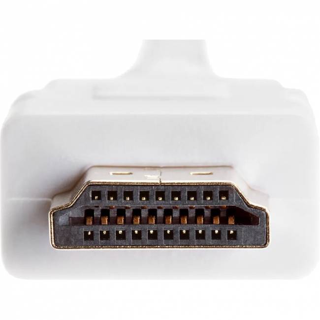 Кабель HDMI 19M/M ver 2.0, 1.8М, белый  Aopen/Qust <ACG711DW-1.8M> Кабель AOpen/Qust HDMI (m)/HDMI (m) - 1.8 м (ACG711DW-1.8M) — для бизнеса и офиса