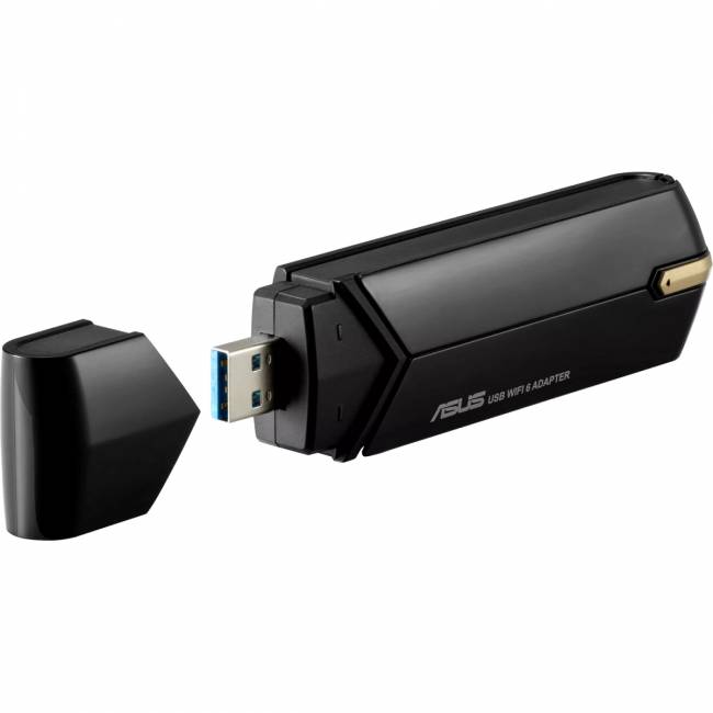 Адаптер Адаптер Asus USB-AX56 (90IG06H0-MO0R00) — для бизнеса и офиса Адаптер Адаптер Asus USB-AX56 (90IG06H0-MO0R00) — для бизнеса и офиса