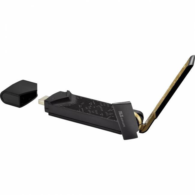 Адаптер Адаптер Asus USB-AX56 (90IG06H0-MO0R00) — для бизнеса и офиса Адаптер Адаптер Asus USB-AX56 (90IG06H0-MO0R00) — для бизнеса и офиса