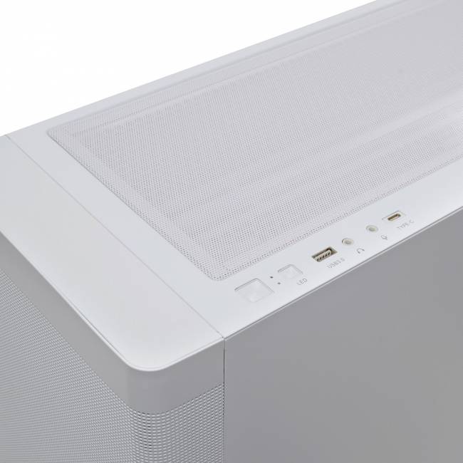Корпус без блока питания HSPD M740-TGWH — для бизнеса и офиса Корпус без блока питания HSPD M740-TGWH — для бизнеса и офиса