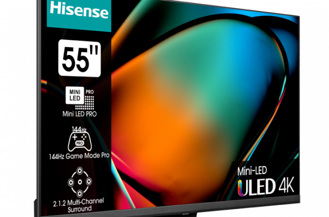 Телевизор Mini LED 55'' Hisense Hisense 55U8KQ — для бизнеса и офиса Телевизор Mini LED 55'' Hisense Hisense 55U8KQ — для бизнеса и офиса