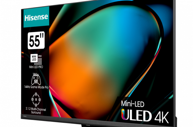 Телевизор Mini LED 55'' Hisense Hisense 55U8KQ — для бизнеса и офиса Телевизор Mini LED 55'' Hisense Hisense 55U8KQ — для бизнеса и офиса