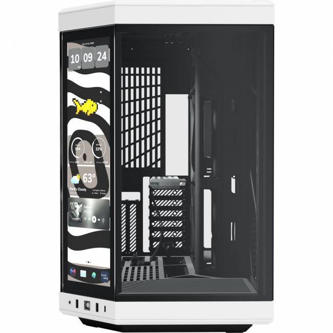 Корпус без блока питания HYTE Y70 Touch Infinite (CS-HYTE-Y70TTI-WB) — для бизнеса и офиса Корпус без блока питания HYTE Y70 Touch Infinite (CS-HYTE-Y70TTI-WB) — для бизнеса и офиса