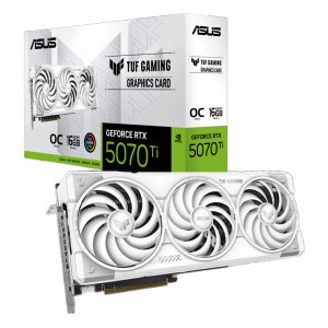 Видеокарта ASUS TUF-RTX5070TI-O16G-WHITEGAMING (90YV0MD3-M0NA00)