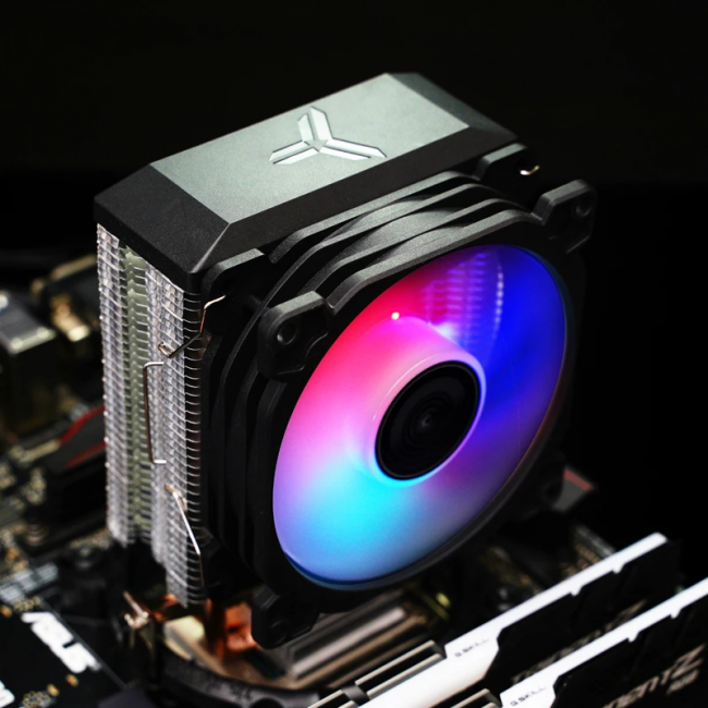 Кулер для процессора JONSBO CPU Cooler CR-1200E Black — для бизнеса и офиса Кулер для процессора JONSBO CPU Cooler CR-1200E Black — для бизнеса и офиса