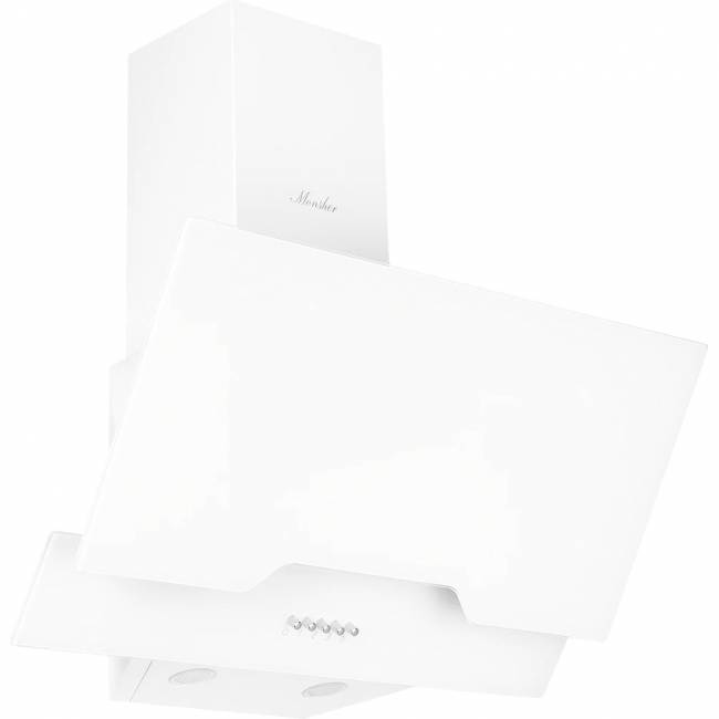 Наклонная вытяжка MONSHER MONSHER LAVAL 60 Blanc — для бизнеса и офиса Наклонная вытяжка MONSHER MONSHER LAVAL 60 Blanc — для бизнеса и офиса