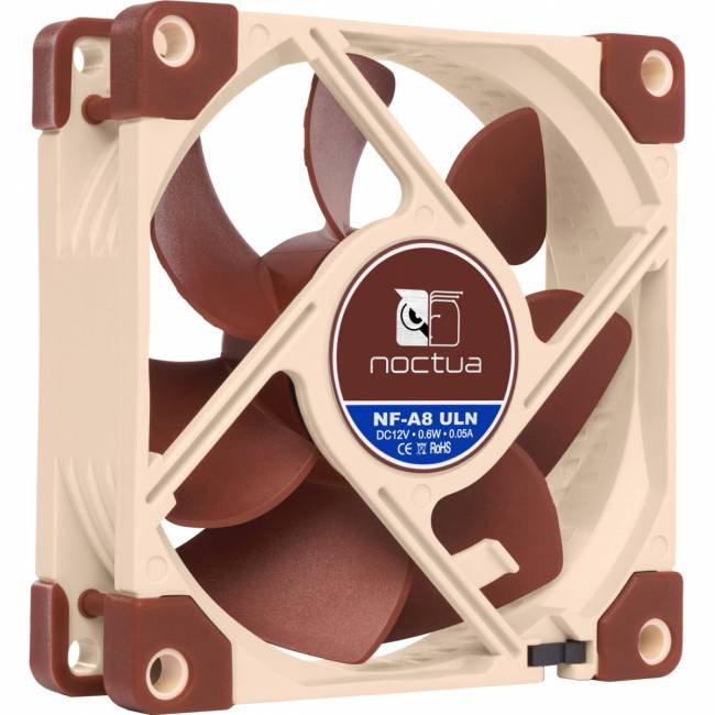 Кулер для корпуса Noctua NF-A8 ULN — для бизнеса и офиса Кулер для корпуса Noctua NF-A8 ULN — для бизнеса и офиса