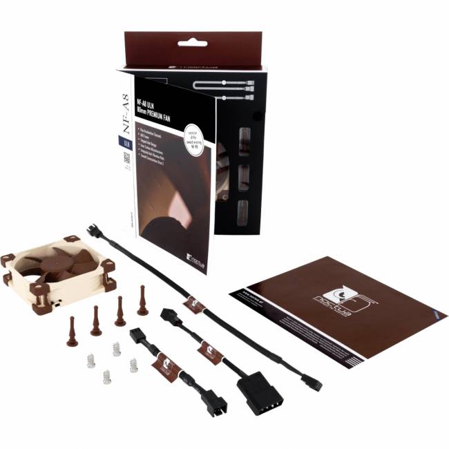 Кулер для корпуса Noctua NF-A8 ULN — для бизнеса и офиса Кулер для корпуса Noctua NF-A8 ULN — для бизнеса и офиса