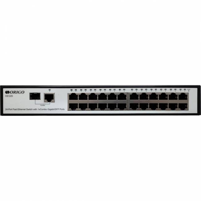 Коммутатор Origo OS1225/A1A — для бизнеса и офиса Коммутатор Origo OS1225/A1A — для бизнеса и офиса