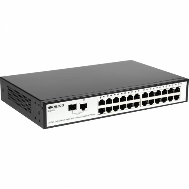 Коммутатор Origo OS1225/A1A — для бизнеса и офиса Коммутатор Origo OS1225/A1A — для бизнеса и офиса