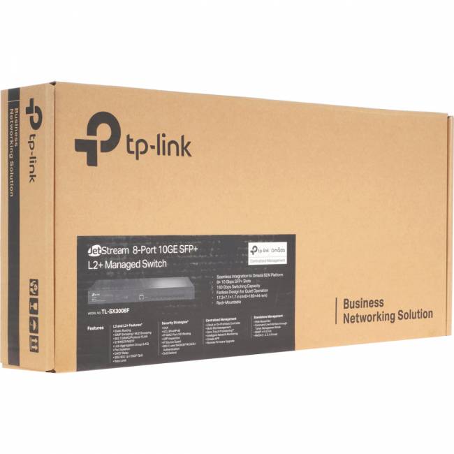 Коммутатор TP-Link SX3008F — для бизнеса и офиса Коммутатор TP-Link SX3008F — для бизнеса и офиса