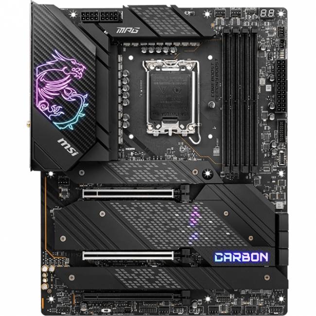 Материнская плата MSI MPG Z690 CARBON WIFI — для бизнеса и офиса Материнская плата MSI MPG Z690 CARBON WIFI — для бизнеса и офиса