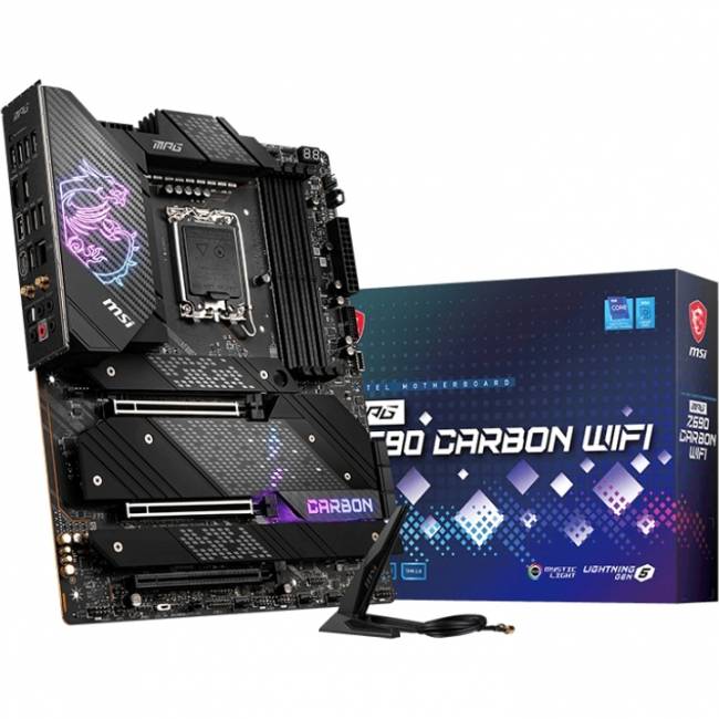 Материнская плата MSI MPG Z690 CARBON WIFI — для бизнеса и офиса Материнская плата MSI MPG Z690 CARBON WIFI — для бизнеса и офиса