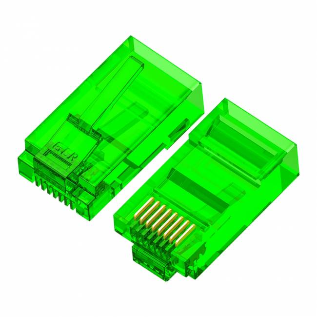 Greenconnect Коннектор цветной RJ-45 cat.5e UTP Male, для многожильного кабеля, 8p8c 15 шт (3 цвета по 5 шт), GCR-51802 Коннектор Greenconnect цветной RJ-45 cat.5e UTP Male — для бизнеса и офиса Greenconnect Коннектор цветной RJ-45 cat.5e UTP Male, для многожильного кабеля, 8p8c 15 шт (3 цвета по 5 шт), GCR-51802 Коннектор Greenconnect цветной RJ-45 cat.5e UTP Male — для бизнеса и офиса